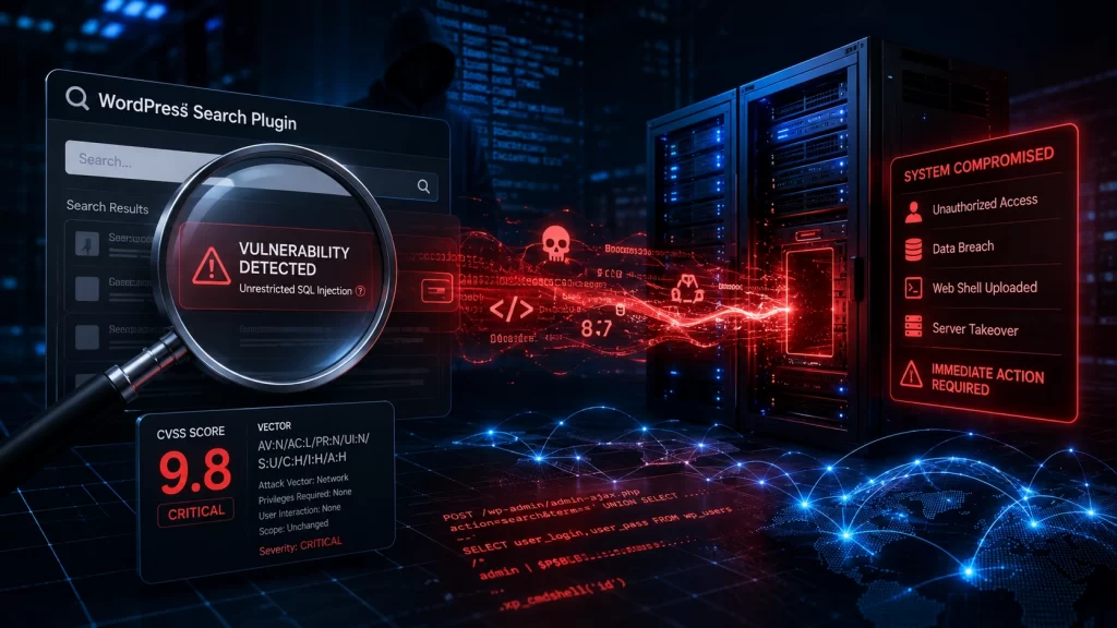 Ajax Search Lite พบช่องโหว่ Critical CVSS 9.8 2 Ajax Search Lite พบช่องโหว่ Critical CVSS 9.8